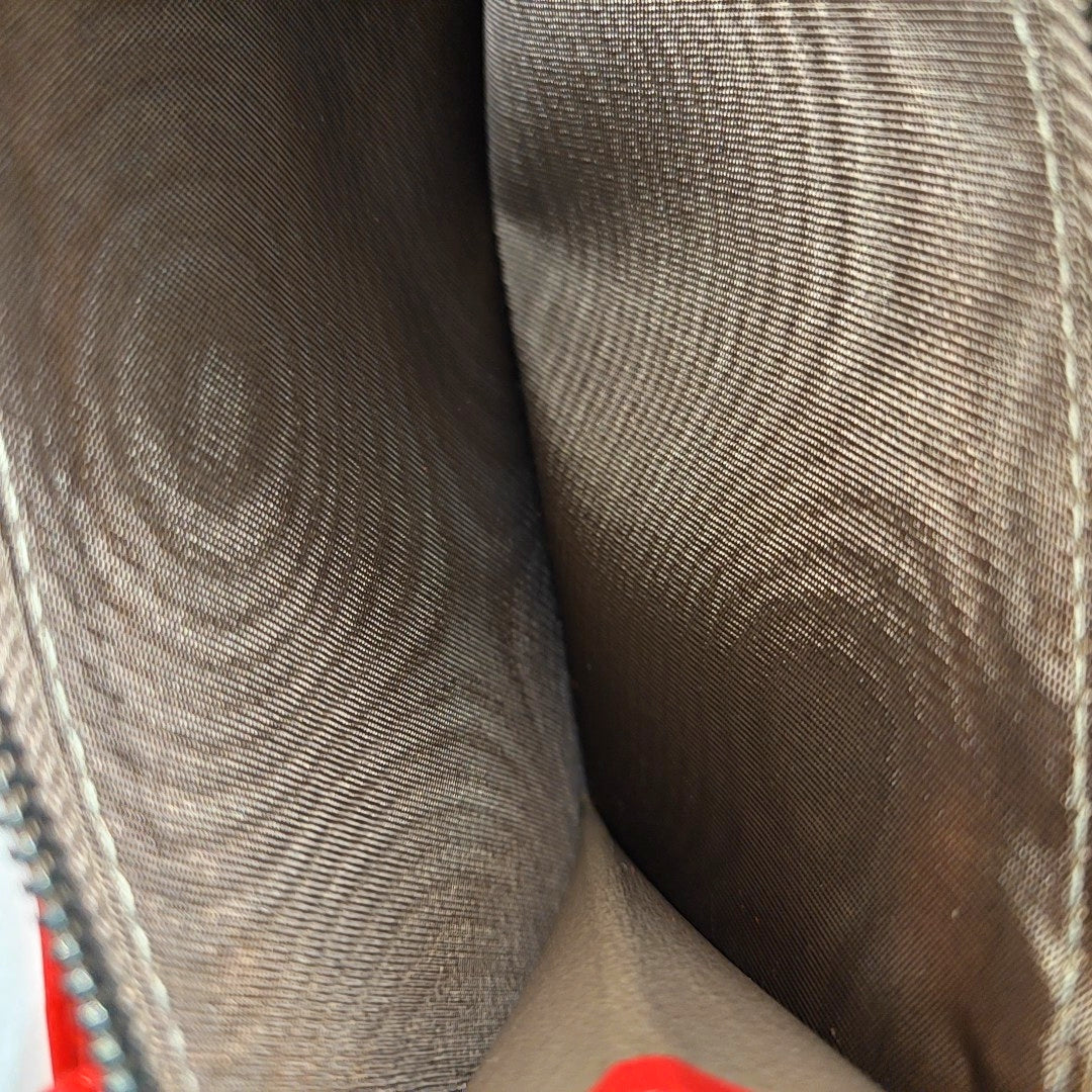 Calfskin Clutch Red