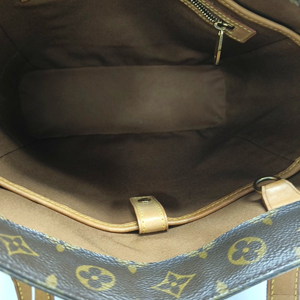 VINTAGE VAVIN GM Monogram Coated Canvas Brown