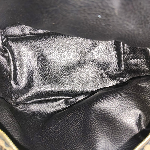 Canvas Top Handle Bag Brown