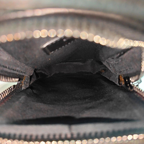 Fabric Shoulder Bag Super Mini Black