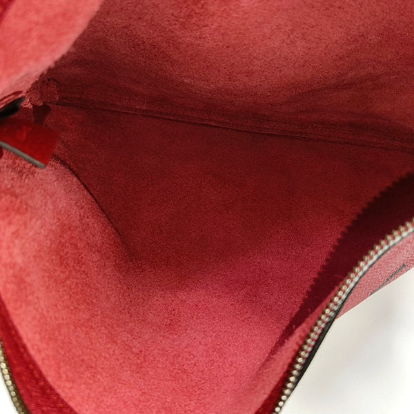 Print Medium Calfskin Red