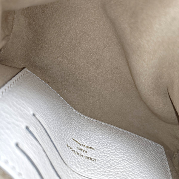 NANO MADELEINE Nano Monogram Calfskin Beige