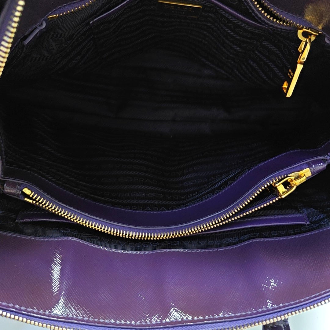 Promenade Saffiano Calfskin Purple