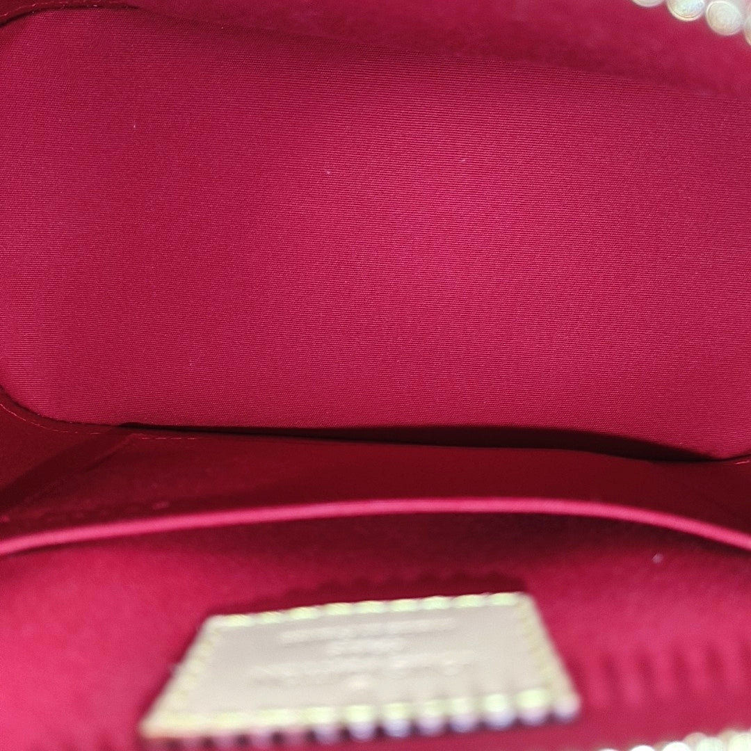 ALMA BB Monogram Charol Rojo