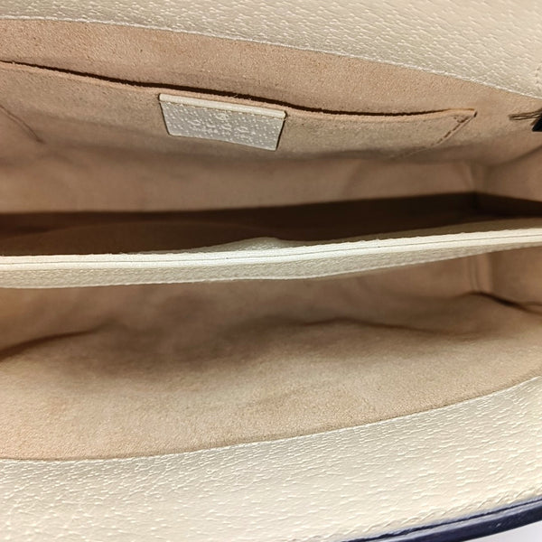 Ophidia Small Calfskin White
