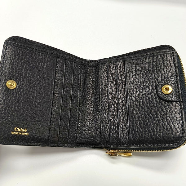 Authenticated pre-owned  Drew Calfskin Black Wallet - Wallet at Looply