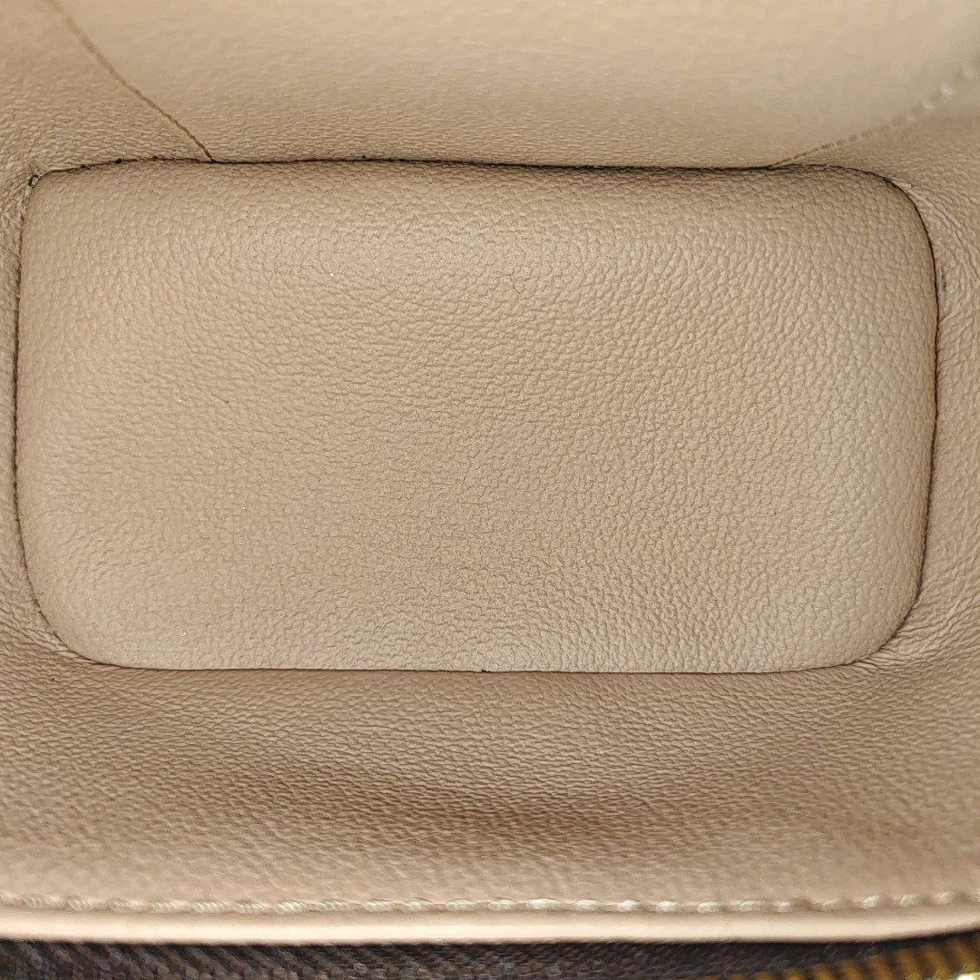 NICE Super Mini Monogram Coated Canvas Brown