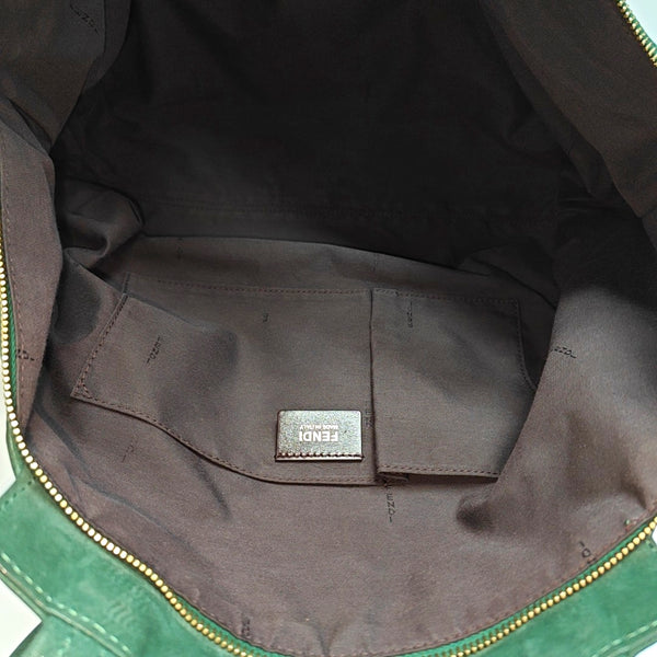 Calfskin Top Handle Bag Green