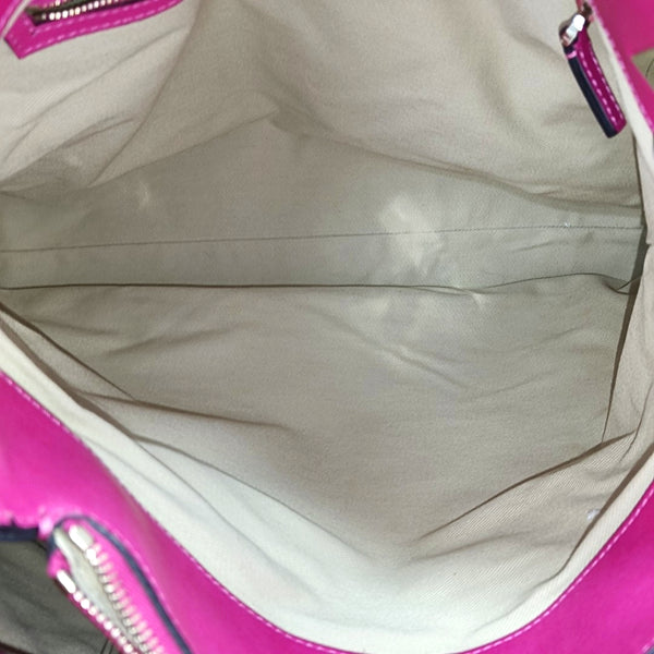 Calfskin Shoulder Bag Pink