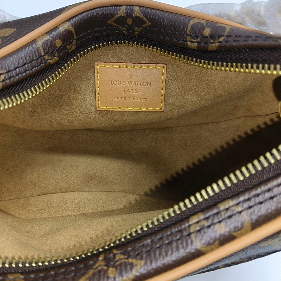LOOP Monogram Coated Canvas Brown