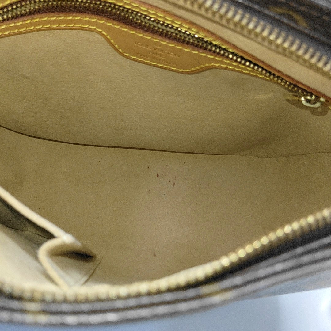 LOOPING MM Monogram Coated Canvas Brown