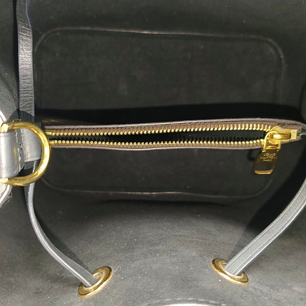 NÉONOÉ MM Monogram Coated Canvas Brown