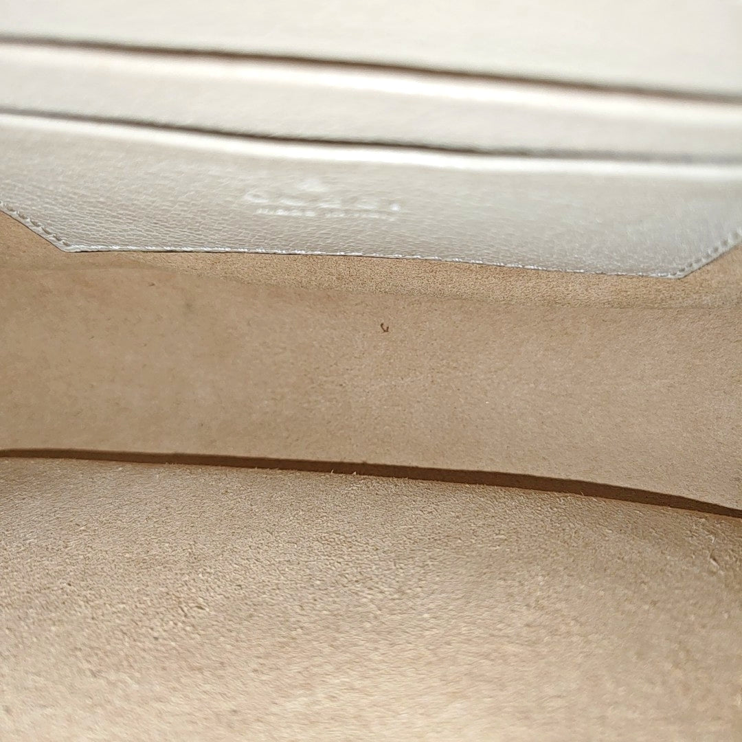 Aphrodite Small Calfskin White