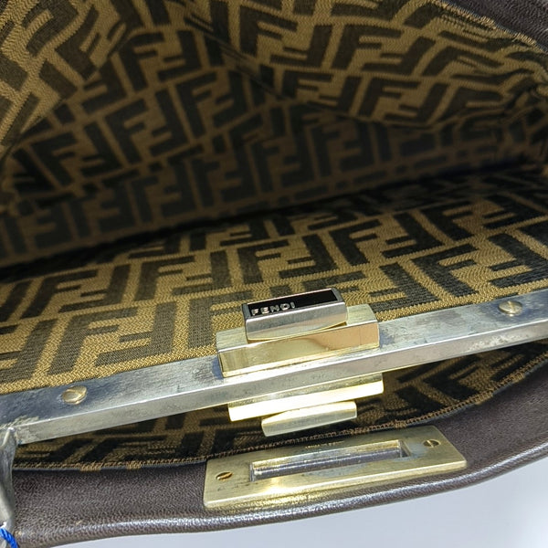 Peekaboo Medium Calfskin Brown