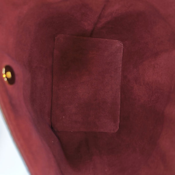 ALL IN Monogram Coated Canvas Brown