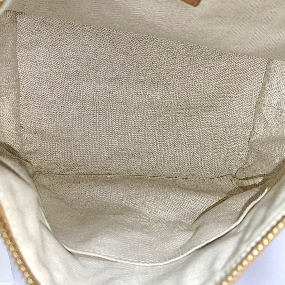 Monogram Canvas Shoulder Bag Red