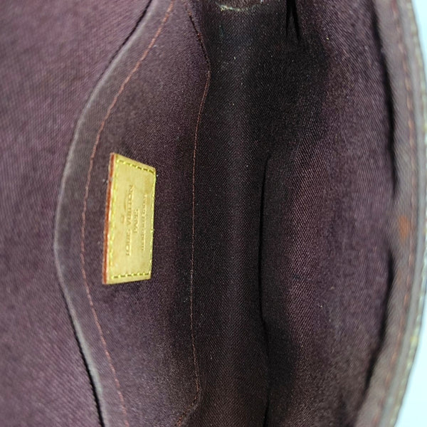 FAVORITE PM Monogram Coated Canvas Brown