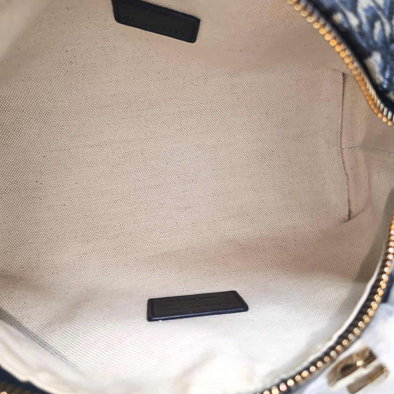 Travel Kit Oblique Canvas Blue