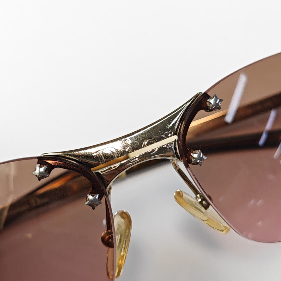 Metal Sunglasses Red