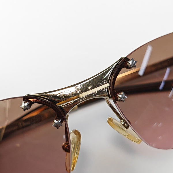 Metal Sunglasses Red