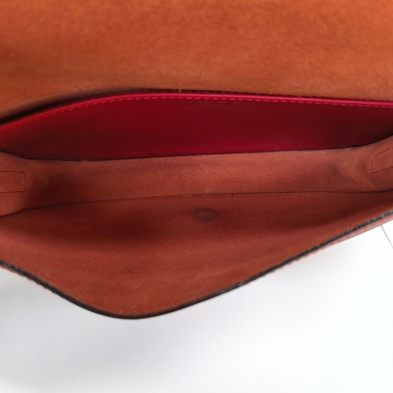 Calfskin Shoulder Bag Red