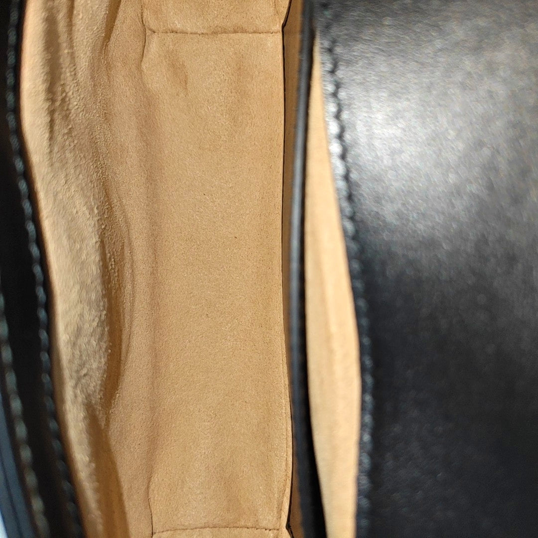 GG Marmont Small Quilted Calfskin Black
