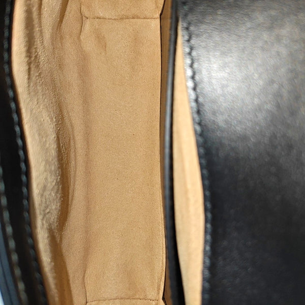 GG Marmont Small Quilted Calfskin Black