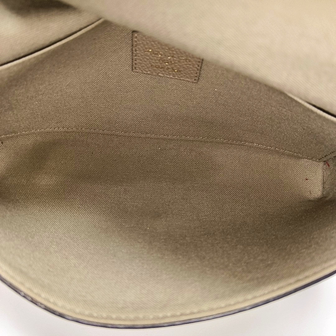 FÉLICIE Monogram Calfskin Gray