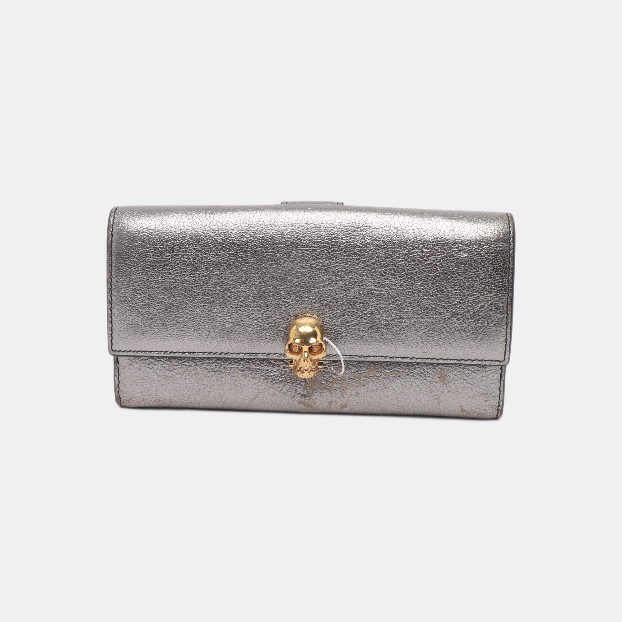 Calfskin Wallet Gray