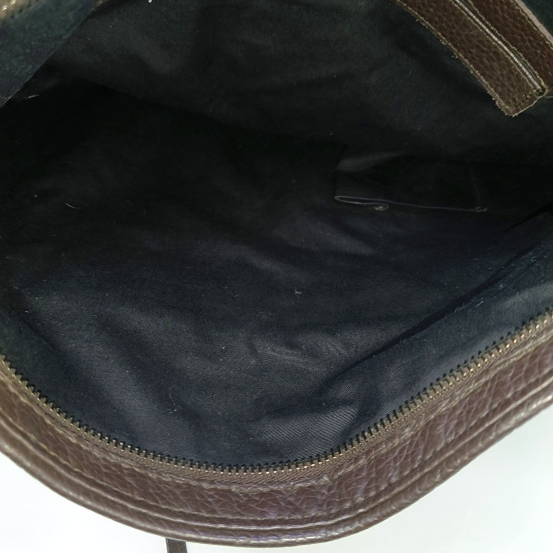 Fabric Shoulder Bag Blue