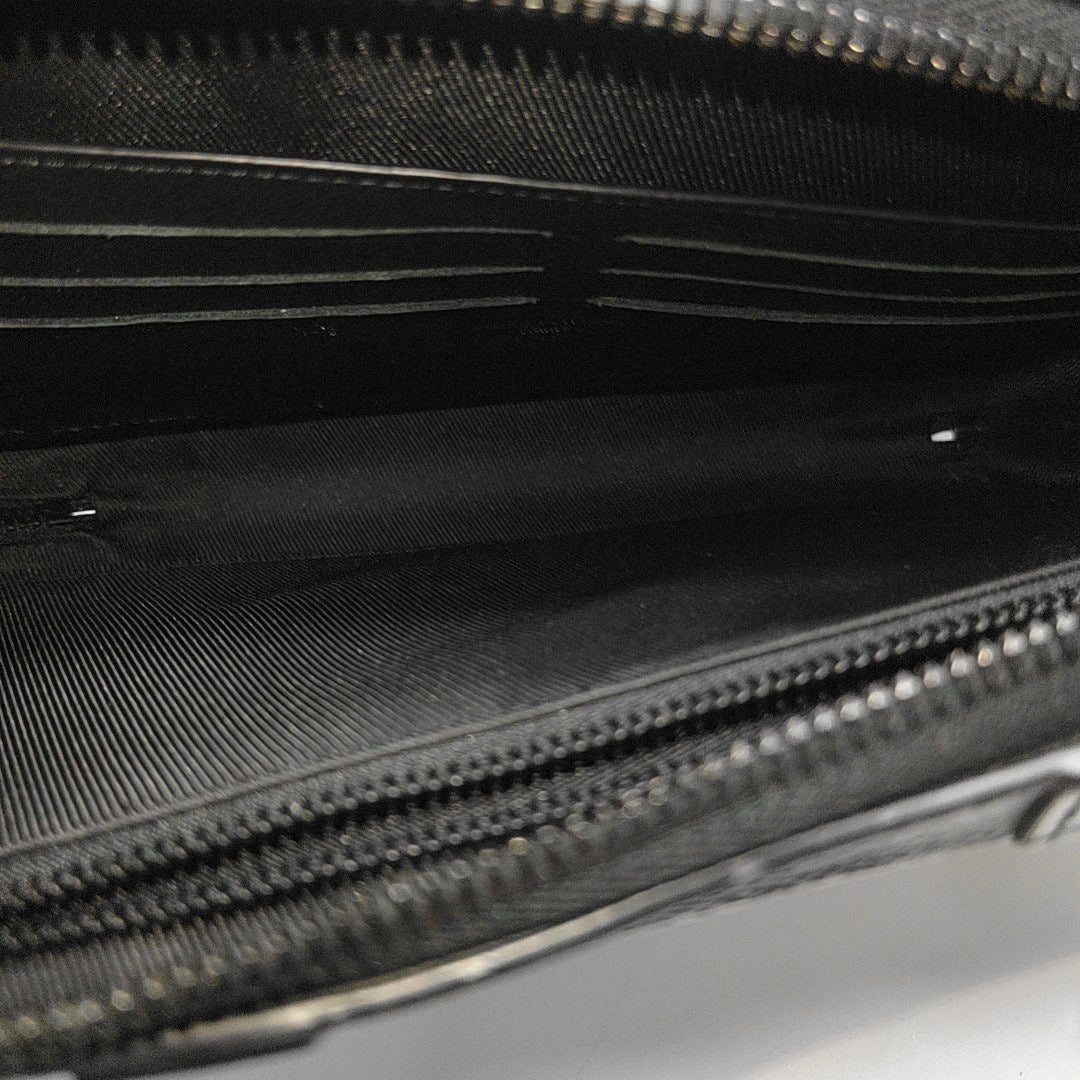 WALLET TRUNK Monogram Coated Canvas Gray