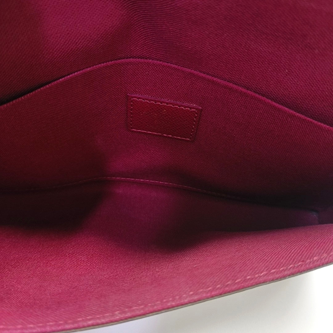 FÉLICIE Monogram Coated Canvas Brown