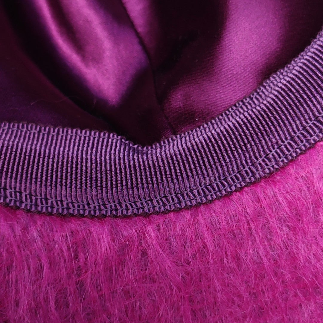 Mohair Hat Red