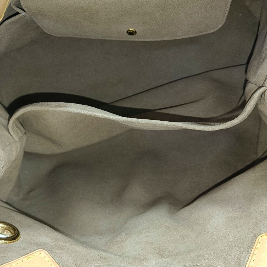 LV × TM URSULA Monogram Coated Canvas Black