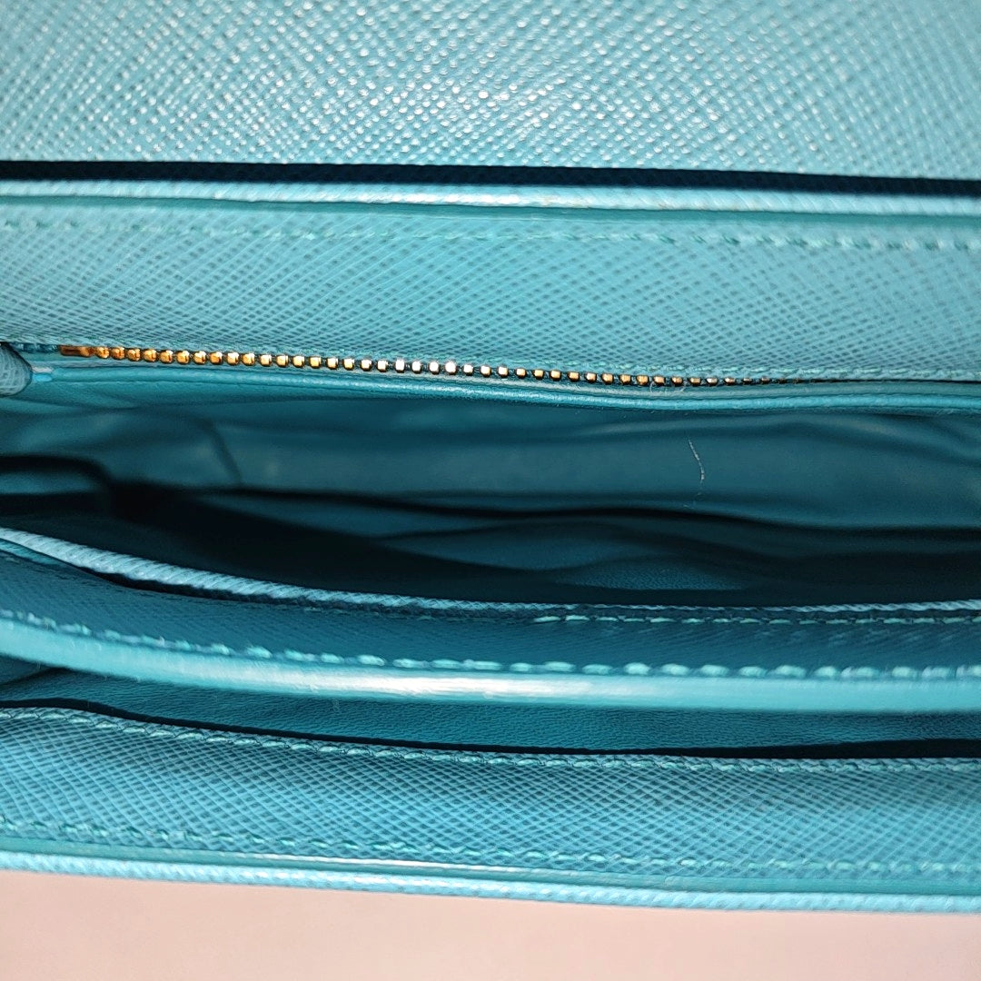 Calfskin Shoulder Bag Green