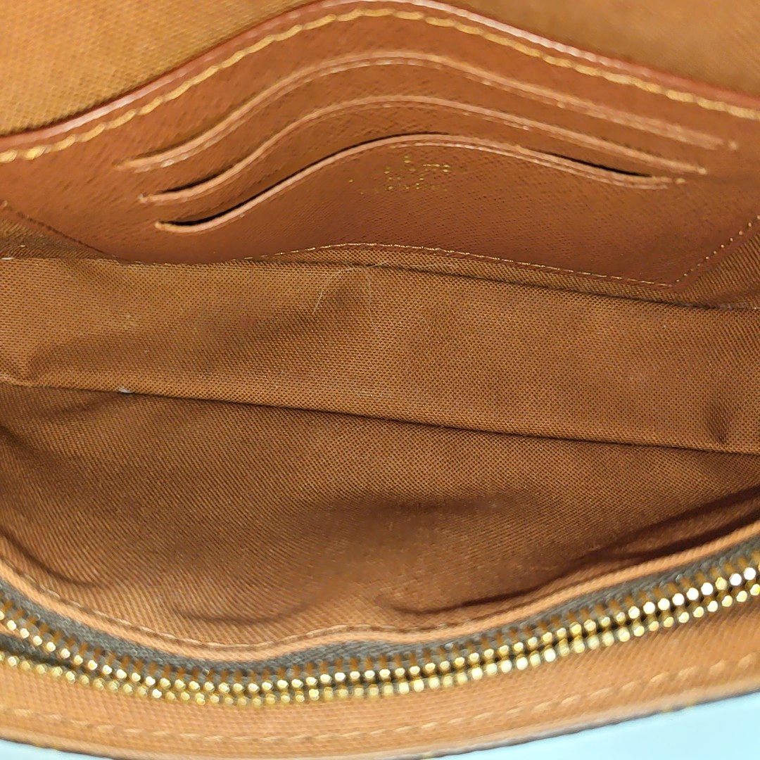 IVY Monogram Coated Canvas Brown