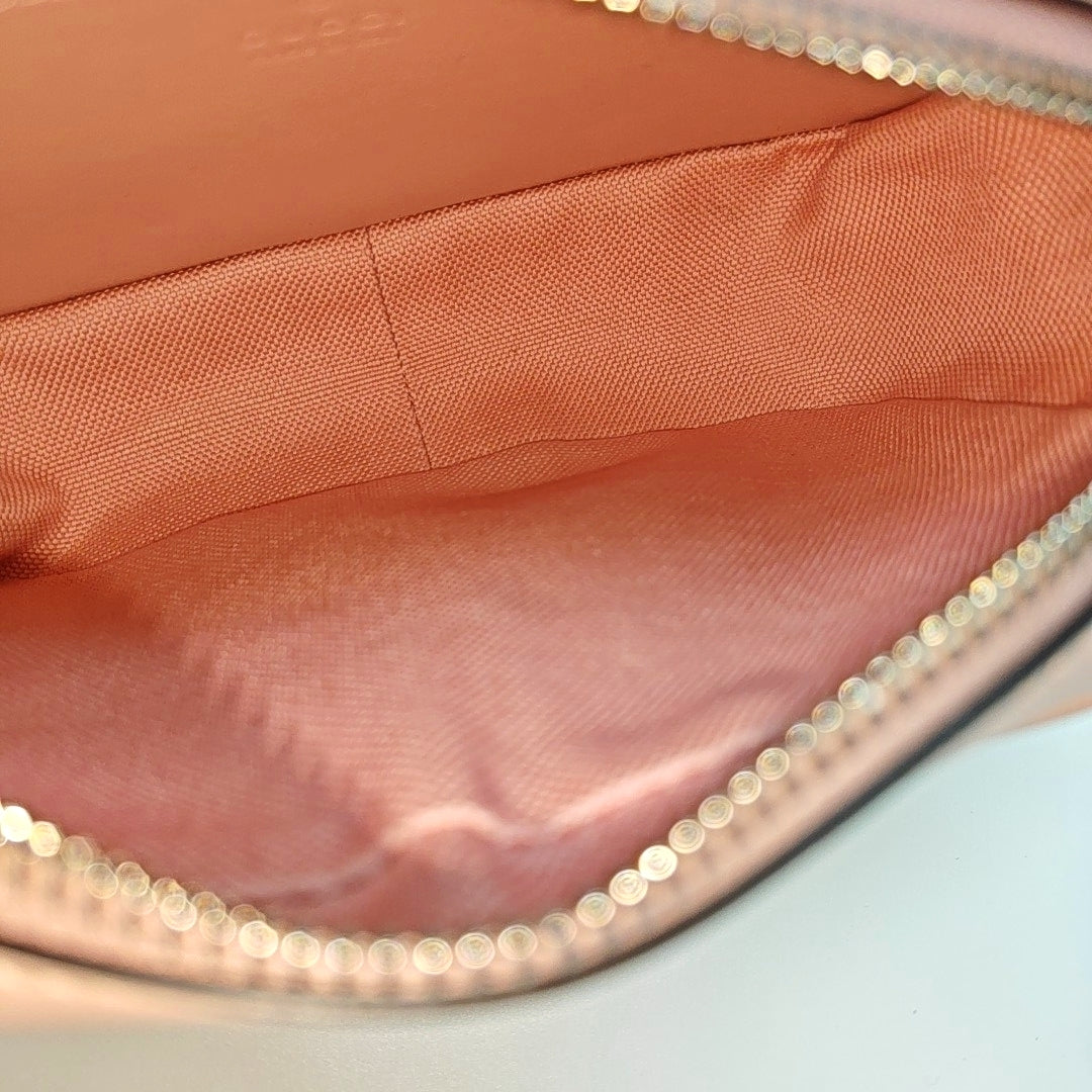 GG Marmont Mini Quilted Calfskin Pink