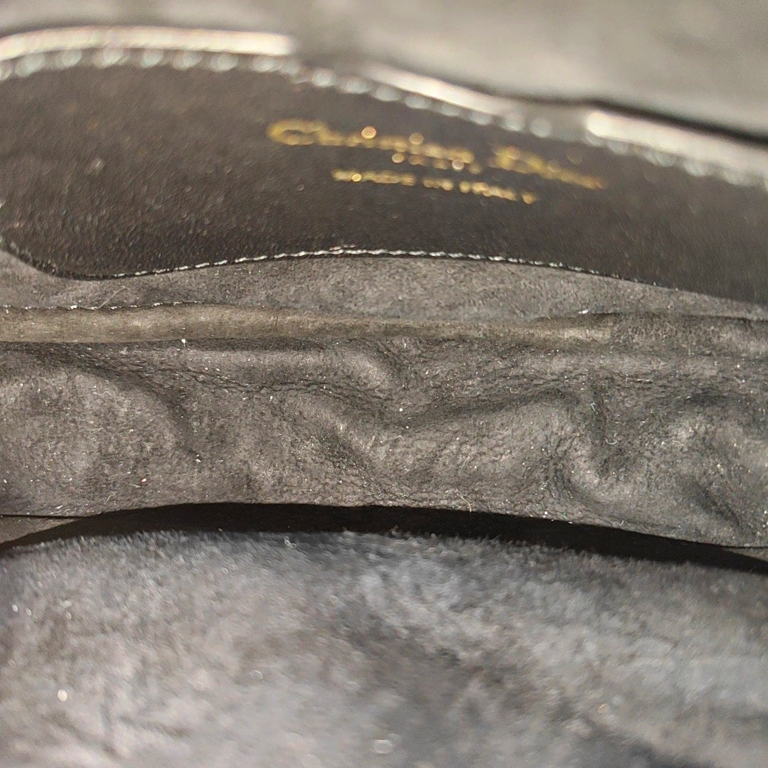 Vibe Super Mini Cannage Lambskin Black