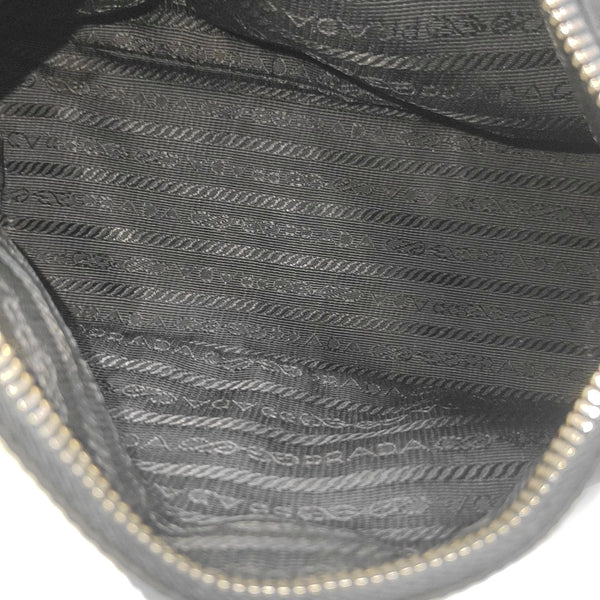 Nylon Top Handle Bag Black