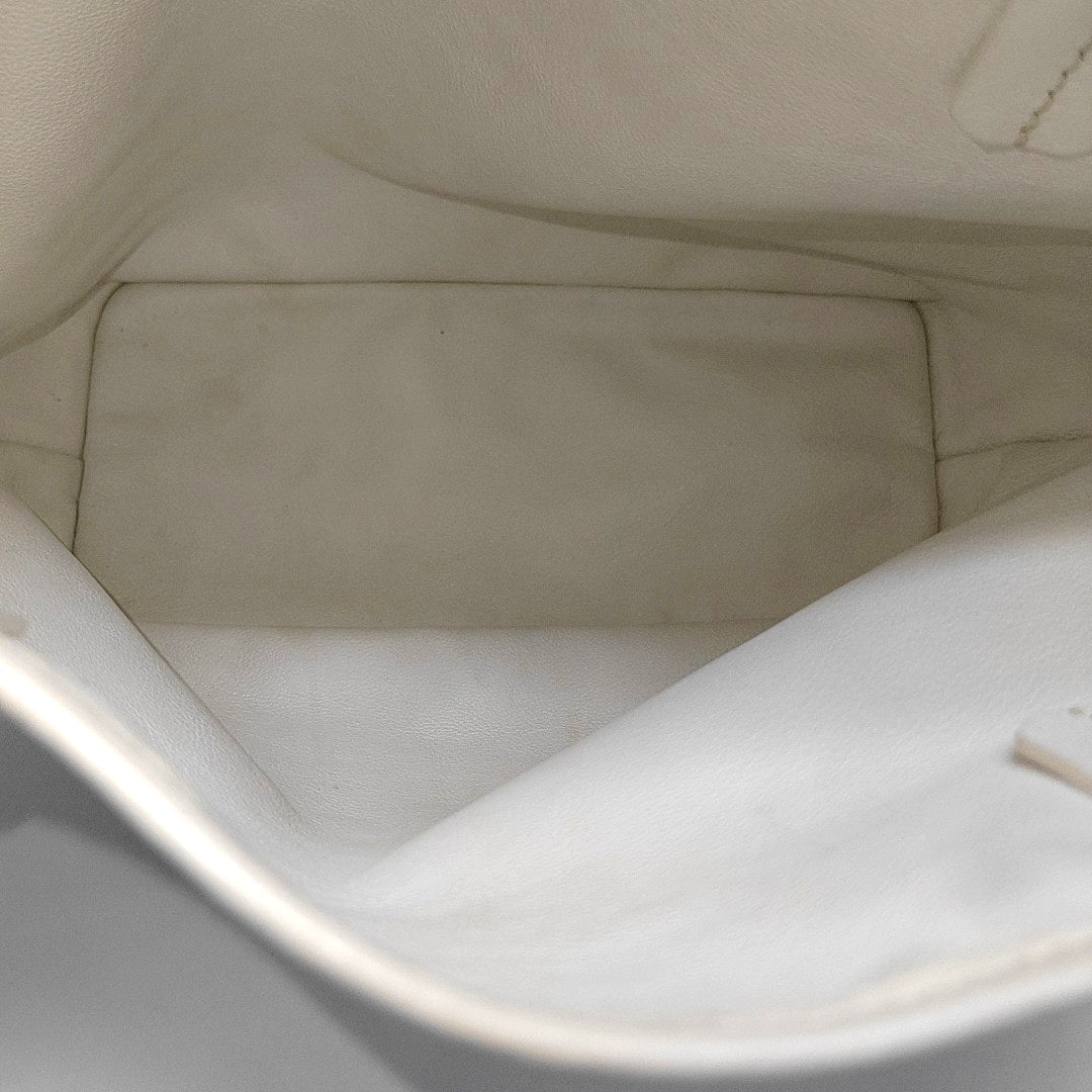 Anjou Mini Coated Canvas White