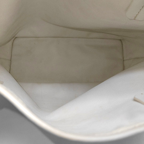 Anjou Mini Coated Canvas White