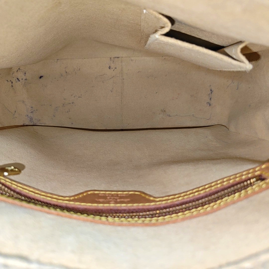 LOOPING GM Monogram Coated Canvas Brown