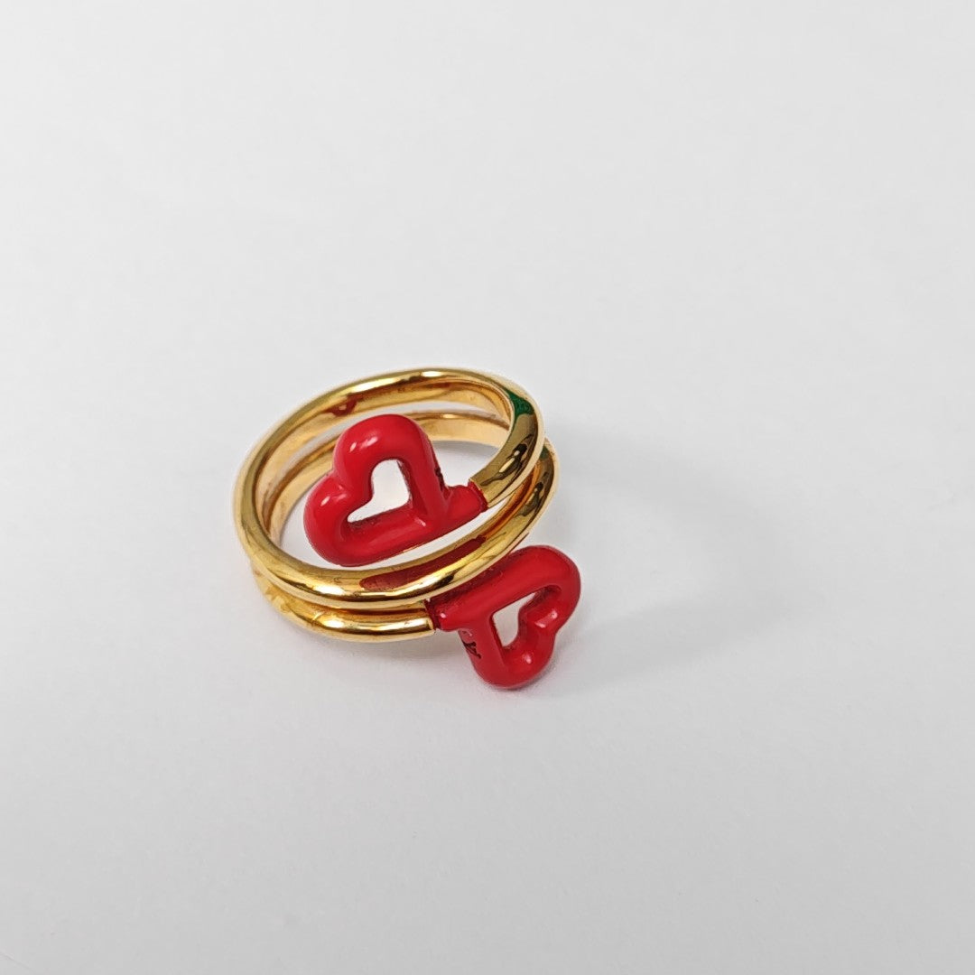 Metal Gold Ring EU 53