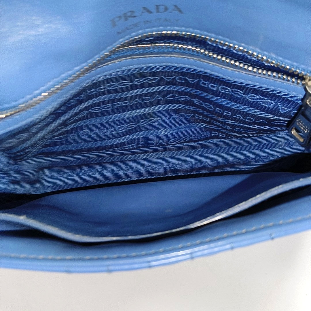 Diagramme Quilted Calfskin Blue