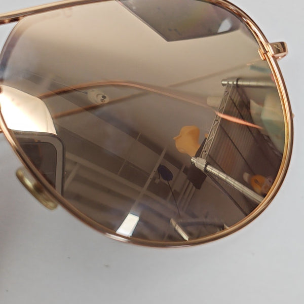 Metal Sunglasses Brown
