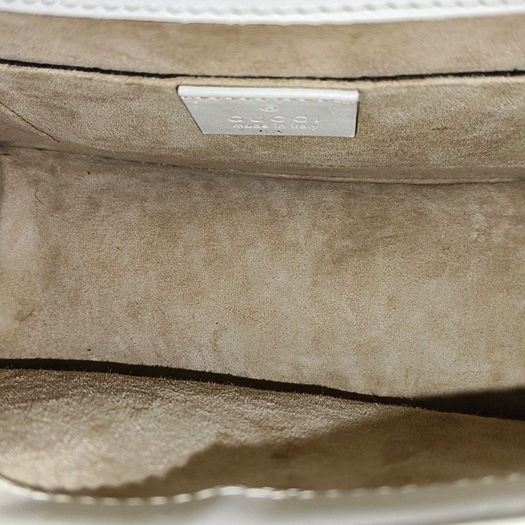 Sylvie Mini Calfskin White