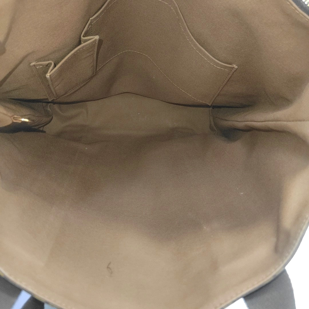 VINTAGE BEAUBOURG Monogram Coated Canvas Brown