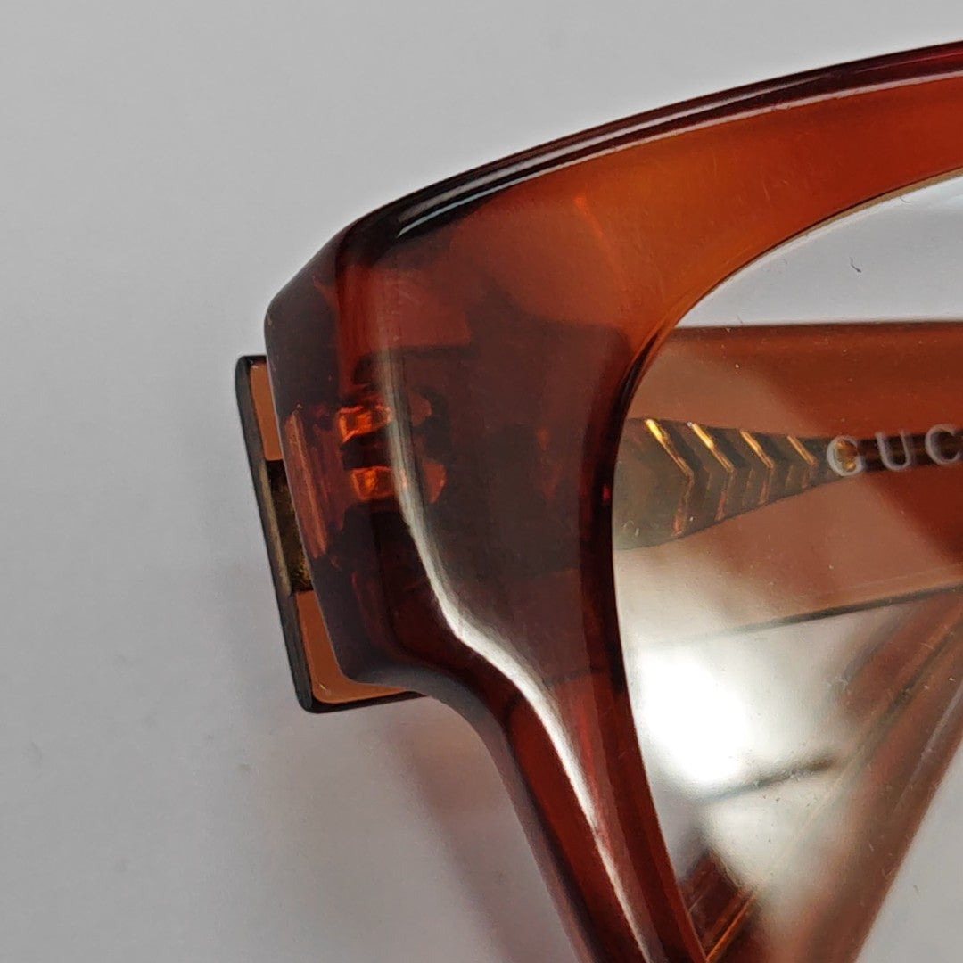 Synthetic Eyeglasses Brown