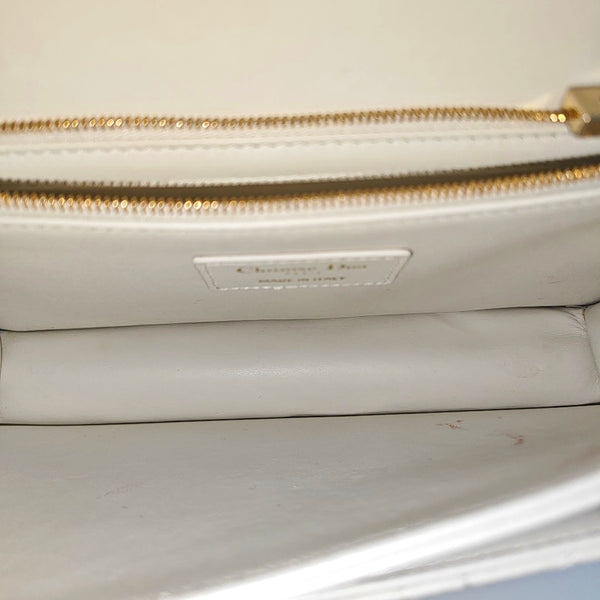 My Dior MISS DIOR Cannage Lambskin White