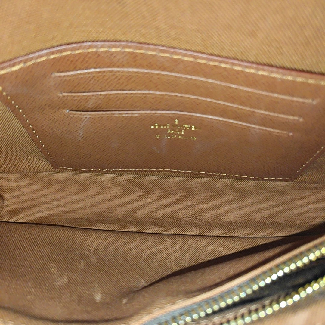 IVY Monogram Coated Canvas Brown